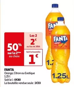 Fanta - Orange, Citron Ou Exotique