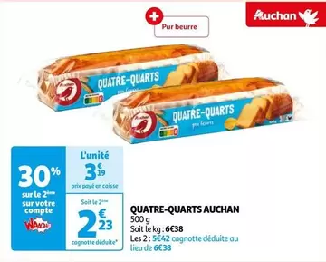 Auchan - Quatre-Quarts