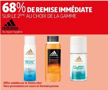 Adidas - 68% De Remise Immédiate Sur Le 2eme Au Choix De La Gamme