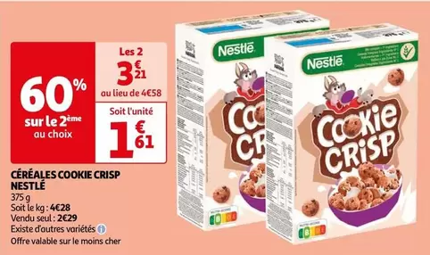 Nestlé - Céréales Cookie Crisp