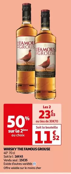 The Famous Grouse - Whisky 