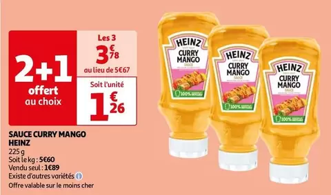 Heinz - Sauce Curry Mango