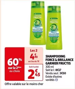 Garnier - Shampooing Force & Brillance  Fructis