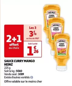 Heinz - Sauce Curry Mango