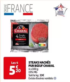 Charal - Steaks Hachés Pur Boeuf