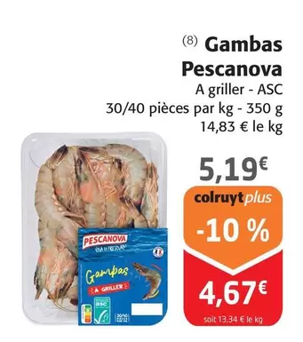 Pescanova - Gambas