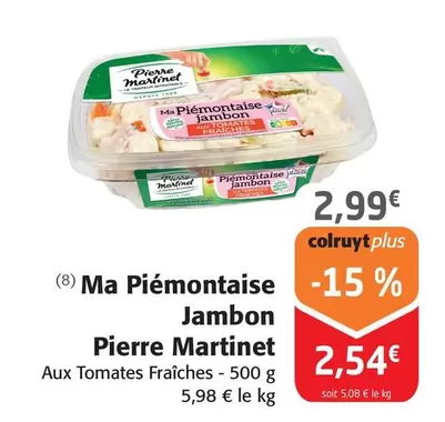 Pierre Martinet - Ma Piémontaise Jambon