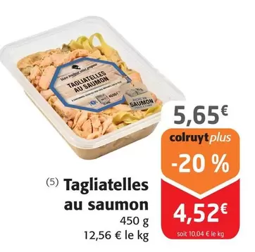 Tagliatelles Au Saumon