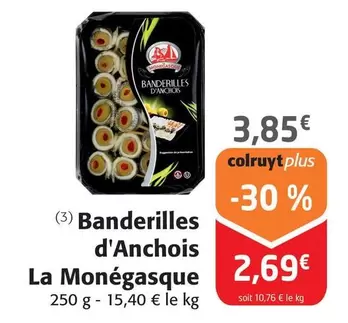 La Monégasque - Banderilles D'Anchois