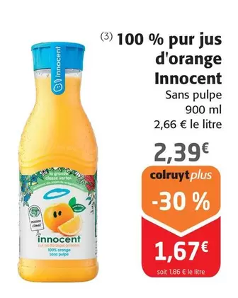 Innocent - 100% Pur Jus D'Orange