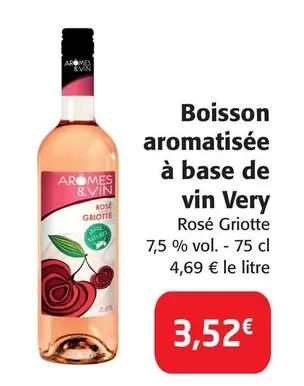 Boisson Aromatisée À Base De Vin Very