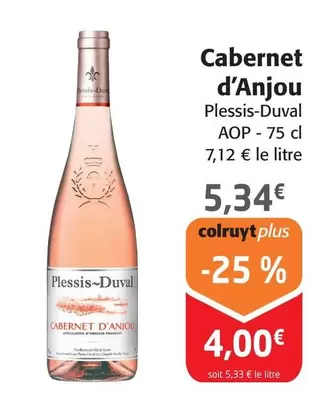 Plessis-Duval - Cabernet D'Anjou