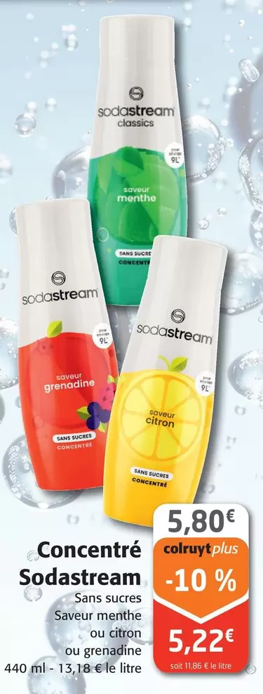 Sodastream - Concentré