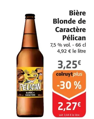 Pelican - Bière Blonde De Caractère