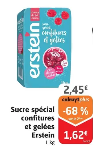 Erstein - Sucre Spécial Confitures Et Gelées