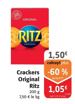 ritz - crackers original