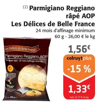 Les Délices De Belle France - Parmigiano Reggiano Râpé AOP