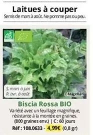 Biscia Rossa BIO offre à 4,99€ sur Magellan