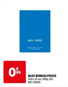 Pouce - Bloc Bureau 