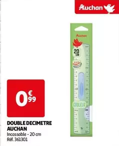 Auchan - Double Decimetre