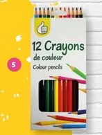 Pouce - 12 Crayons De Couleurs