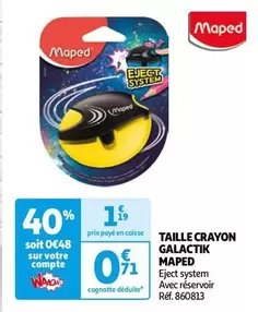 Maped - Taille Crayon Galactik