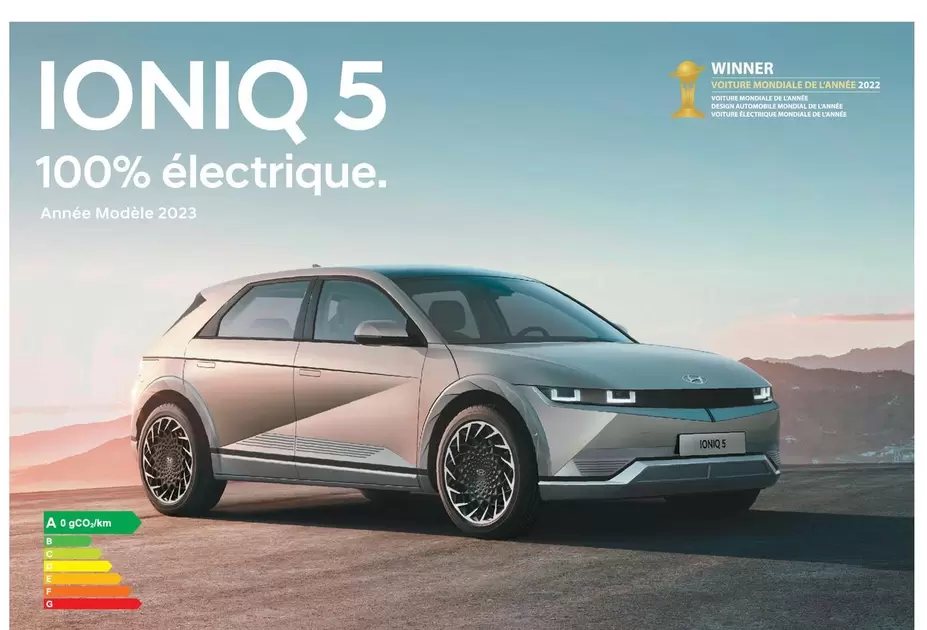 Ioniq 5 offre sur Hyundai