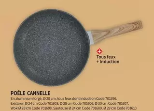 Poêle Cannelle offre sur Conforama