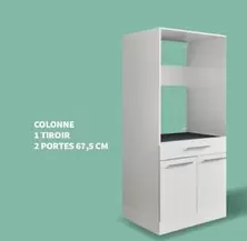 Colonne 1 Tiroir 2 Portes  offre sur Conforama