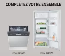 Complétez Votre Ensemble offre sur Conforama