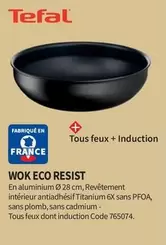 Tefal - Wok Eco Resist offre sur Conforama