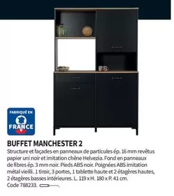 Buffet Manchester 2 offre sur Conforama