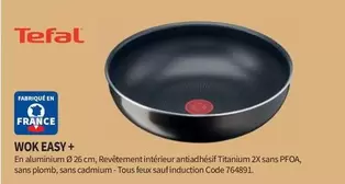 Tefal - Wok Easy+ offre sur Conforama