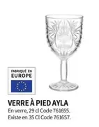 Verre À Pied Ayla offre sur Conforama