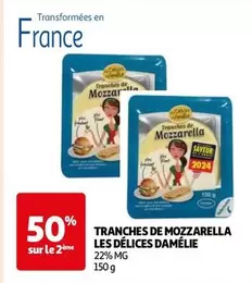 Les Délices D'Amélie - Tranches De Mozzarella