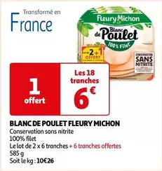 Fleury Michon - Blanc De Poulet