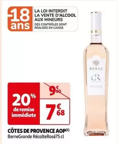 Berne - Cotes De Provence AOP