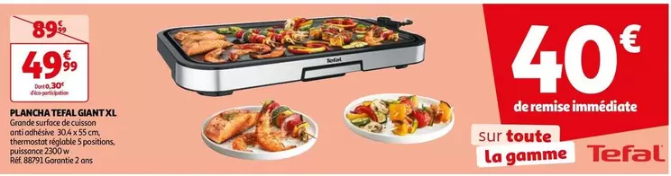 Tefal - Plancha Giant XL