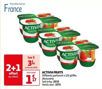 Activia - Fruits