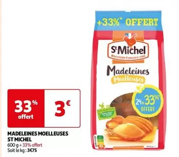 St michel - Madeleines Moelleuses