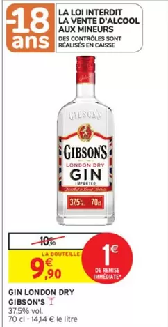 gibson's - gin london dry