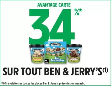 ben & jerry's - sur tout