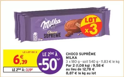 milka - choco suprême