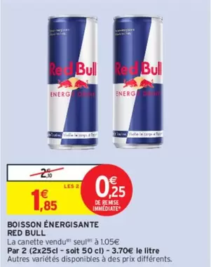 red bull - boisson énergisante