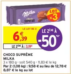 Milka - Choco Suprême