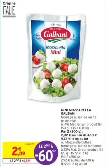 galbani - mini mozzarella