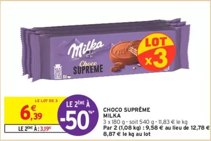 Milka - Choco Suprême