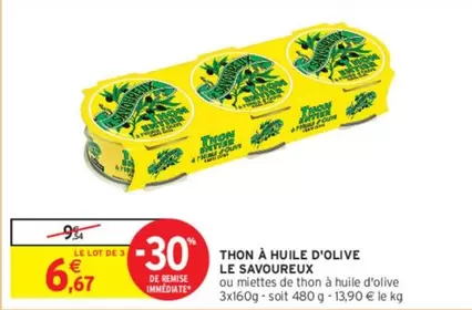 Le Savoureux - Thon À Huile D'olive