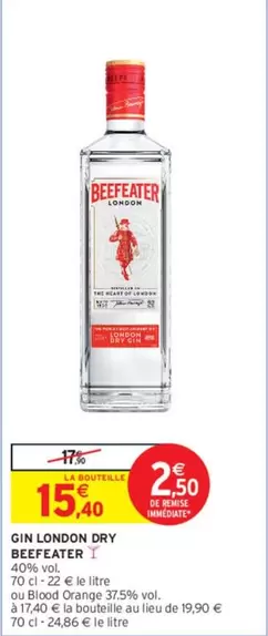 beefeater - gin london dry