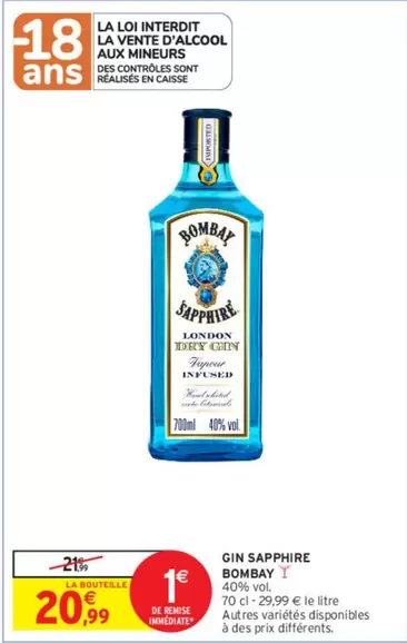 Bombay Sapphire - Sapphire - Gin